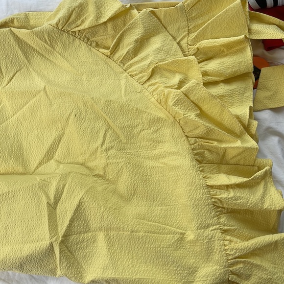 1 State Women's Yellow Dress - Picture 5 of 8